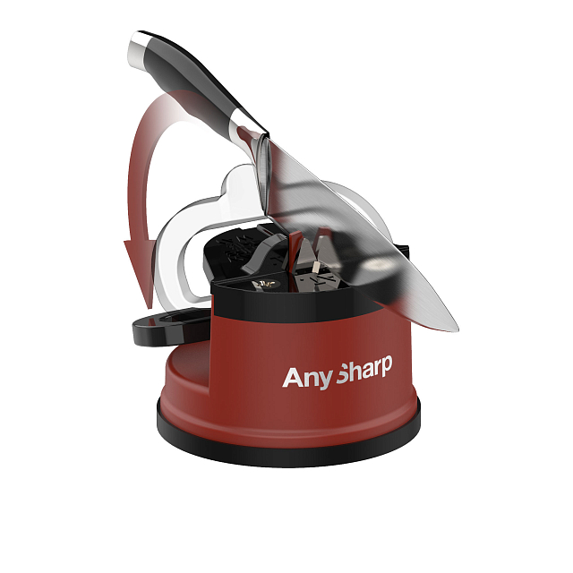 Точилка для ножей AnySharp Цвет: бордовый