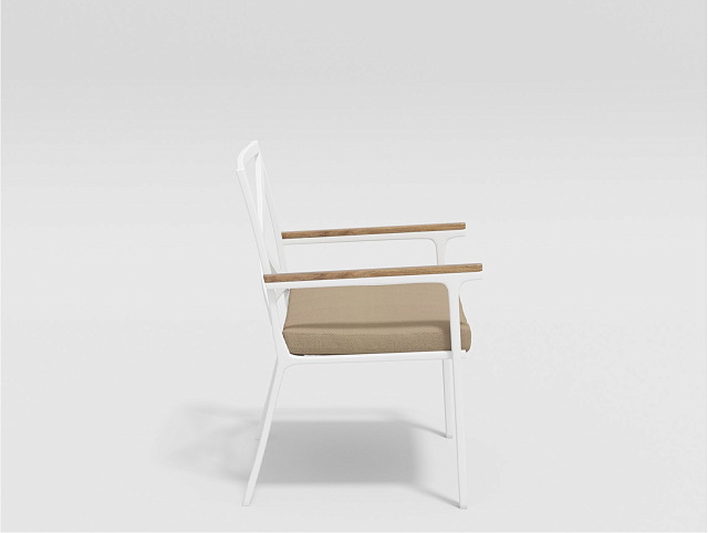 Стул Gardenini Calma White beige 