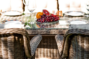 Стол плетеный 150 см Joygarden Opal, садовая мебель