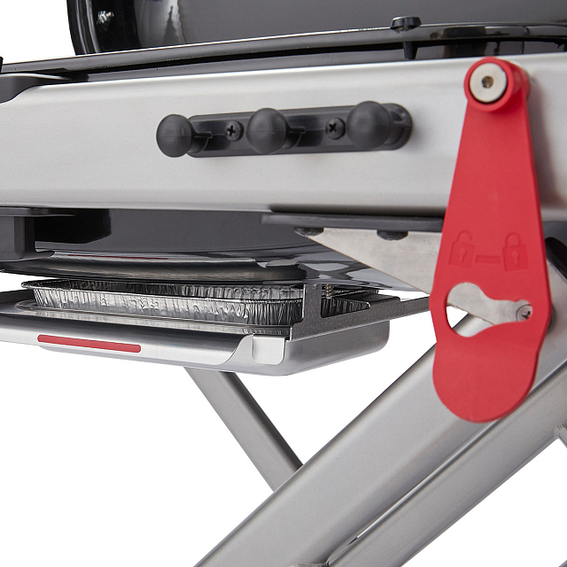 гриль газовый на подставке weber traveler