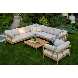 Лаунж зона из акации Joygarden Bungalow L для дачи Лаунж зона из акации Joygarden Bungalow L, садовая мебель