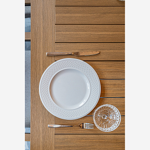 Обеденный стол Lite Oscar со столешницей из поливуда для дачи Обеденный стол Lite Oscar со столешницей из поливуда, садовая мебель