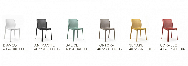 Стул Nardi Bit Цвет: горчичный 