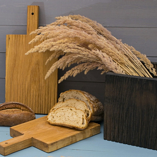 Набор Fuga "Север" разделочные доски + ящик Цвет: светлый + тёмный, товары для загородного дома