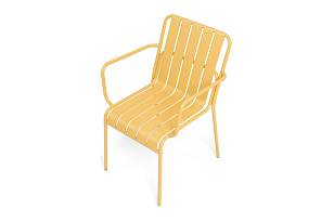Стул 4SIS Гелиос, цвет желтый, садовая мебель