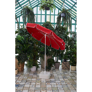 Зонт Lite Breeze 400 квадратный Цвет: красный для дачи Зонт Lite Breeze 400 квадратный Цвет: красный, садовая мебель