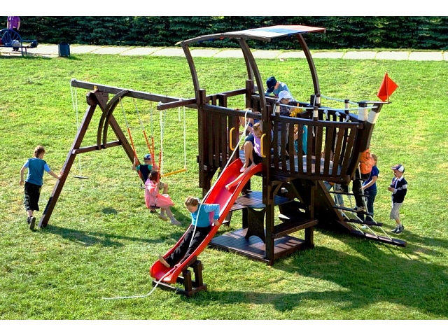 Деревянный городок Leda Кораблик 