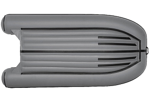 Лодка ПВХ Фрегат 370 Air F (НДНД) серая для отдыха за городом Лодка ПВХ Фрегат 370 Air F (НДНД) серая для хобби и пикника