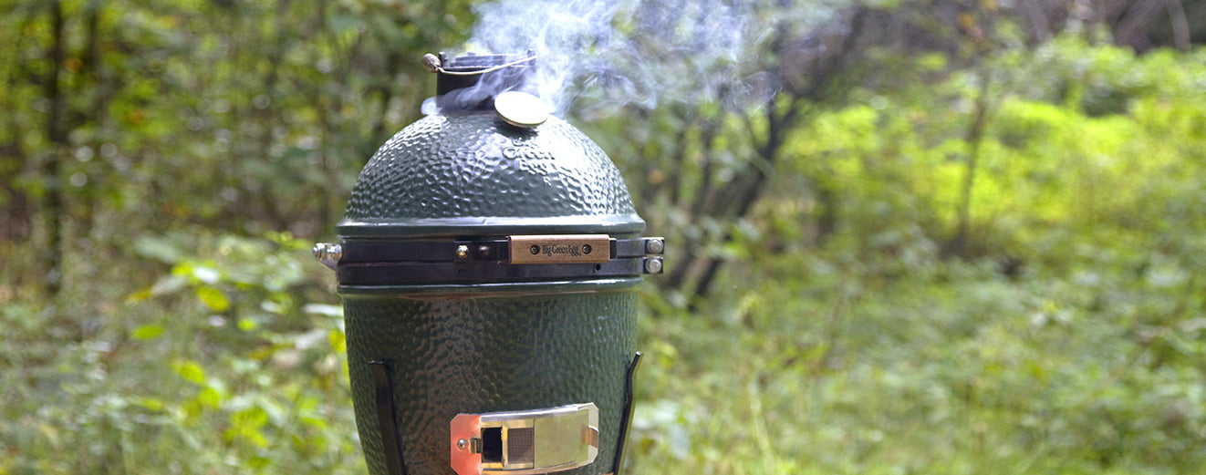 Гриль керамический Big Green Egg Mini МИНИ (диаметр решетки 25 см)