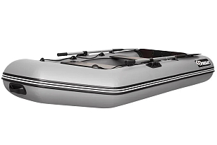 Лодка ПВХ Фрегат 300 Е серая для отдыха за городом Лодка ПВХ Фрегат 300 Е серая для хобби и пикника