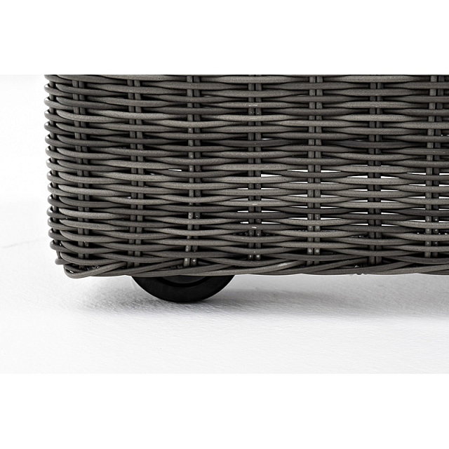 Шезлонг с подушкой 4SIS Рим Цвет: графит 