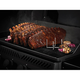 Подставка для запекания ребрышек Napoleon (нерж. сталь) для приготовления пищи Подставка для запекания ребрышек Napoleon (нерж. сталь) для сада