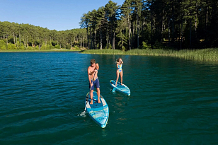 SUP-доска надувная Aqua Marina Hyper 12'6" S22 для серфинга SUP-доска надувная Aqua Marina Hyper 12'6" S22