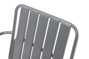 Стул 4SIS Гелиос, цвет темно-серый, садовая мебель