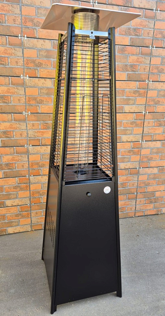 Уличный газовый обогреватель WWT 13I Total Black Mini 