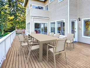 Кресло Siesta Contract Pacific Цвет: бежевый для дачи Кресло Siesta Contract Pacific Цвет: бежевый, садовая мебель