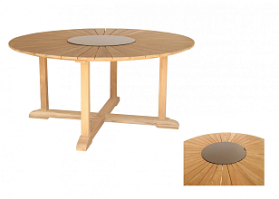 Стол обеденный Brafritid Circus 160, садовая мебель