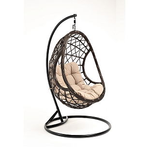 Подвесное кресло 4SIS Венеция, цвет бронзовый, садовая мебель