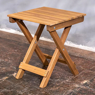 Стол из акации Joygarden Oxford кофейный складной, садовая мебель
