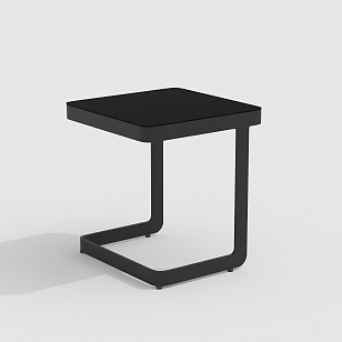 Столик Ideal Patio Dalano Цвет: карбон, чёрный, садовая мебель