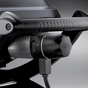 Гриль электрический Weber Q 2400, темно-серый для сада