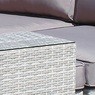 Комплект мебели из искусственного ротанга Lite Tenica Grey, садовая мебель