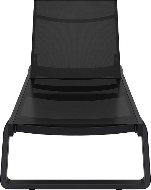 Шезлонг-лежак Siesta Contract Tropic Цвет: черный 