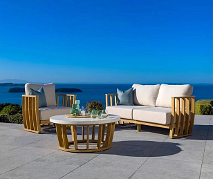 Комплект деревянной мебели Tagliamento Woodland для дачи Комплект деревянной мебели Tagliamento Woodland, садовая мебель