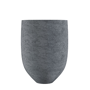Вазон Concretika Barrel Premium Grey, уличное оборудование