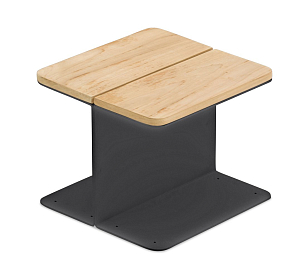 Комплект лежаков Brafritid Gotland антрацит/серый, алюминий, садовая мебель