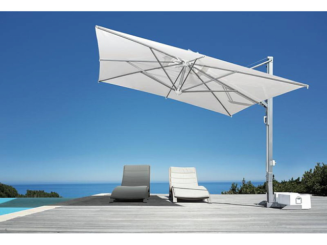 Зонт уличный квадратный Galileo Inox 