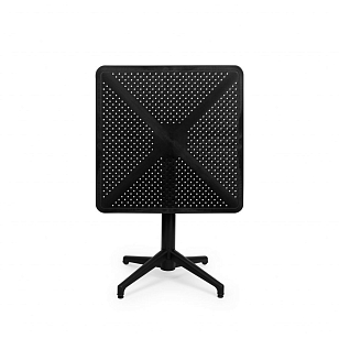 Стол Tilia Moon с откидным верхом 70 х 70 Цвет Черный, садовая мебель