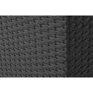 Кашпо 4SIS Лунго, цвет графит, уличное оборудование