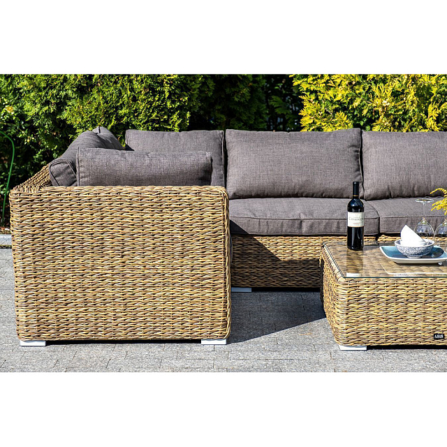 Модуль угловой 4SIS Лунго (гиацинт) Цвет: соломенный 