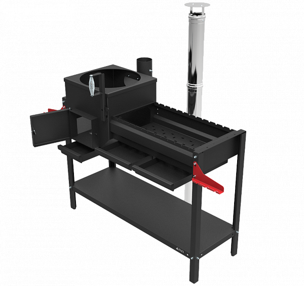 Печь-мангал Grillver Iscander 400 Standart Air