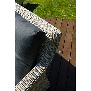 Диван треххместный Lite Venezia Цвет: серый, садовая мебель