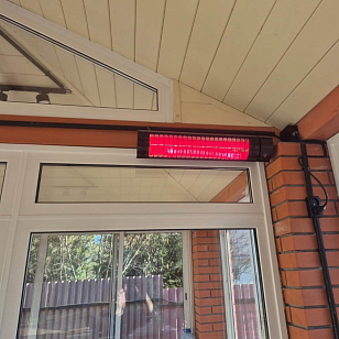 Уличный электрический обогреватель WWT Elcon RCH-2000/6, уличное оборудование