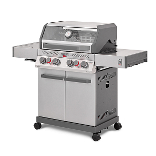 газовый гриль primeliner s class pro (с боковой и задней ик горелкой)