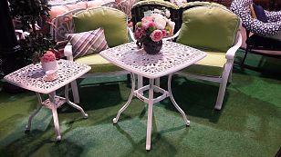 Приставной стол Вишневый Садъ Классик Белый, садовая мебель