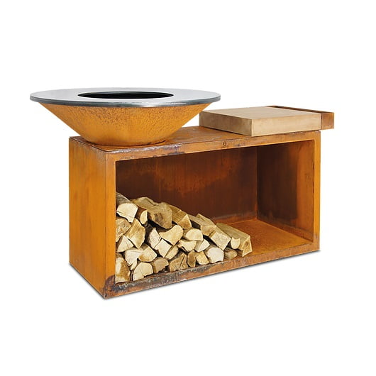 Дровяной гриль-очаг OFYR остров 100-100