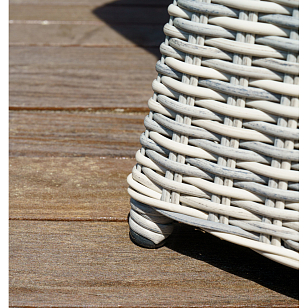 Диван треххместный Lite Venezia Цвет: серый, садовая мебель