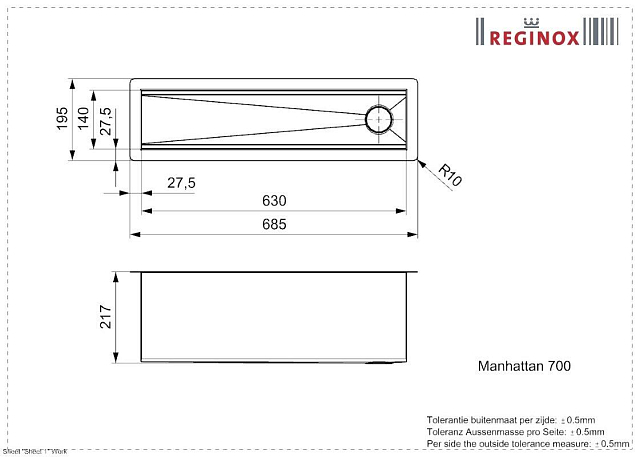 Блок Manhattan 70