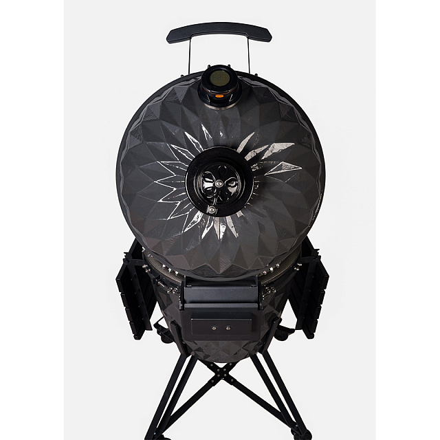 гриль керамический diamond egg xl pro цвет: серый