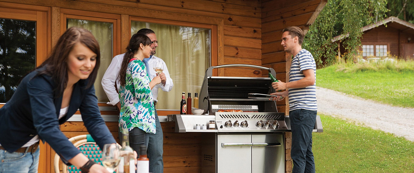 гриль газовый napoleon prestige 500 (стальной, с ик горелкой 3/3)