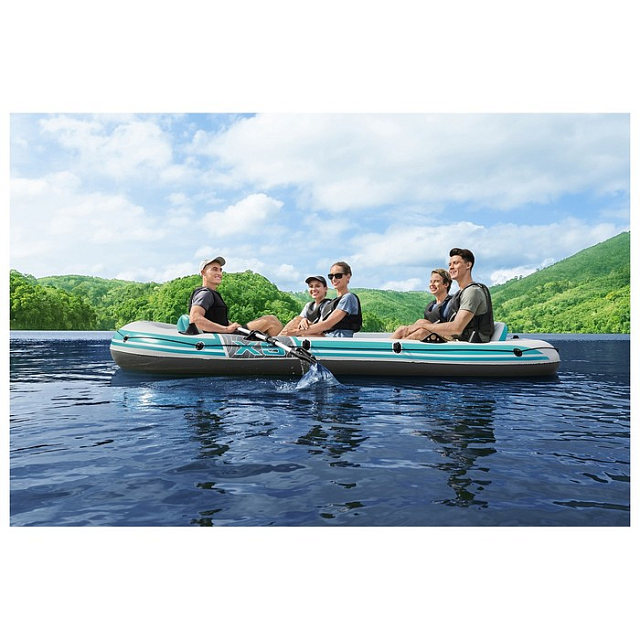 Лодка 5-местная Bestway Elite X5 Raft 364 х 166 для серфинга