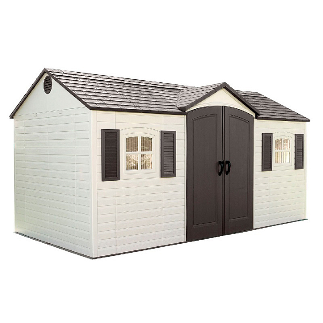 Пластиковый сарай Lifetime WoodLook 15 Х 8 