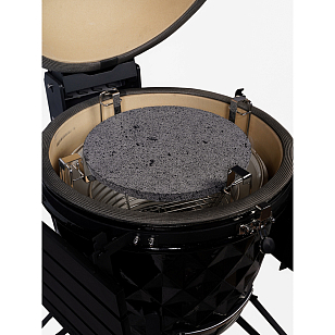 Лавовый камень для гриля с подставкой Diamond Egg для сада