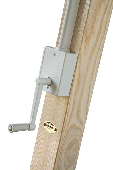 Зонт уличный квадратный Milano Braccio 3535MIB (имитация дерева) 