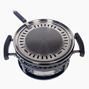 Настольный керамический гриль Diamond Egg Tabletop Grill Цвет: черный для сада