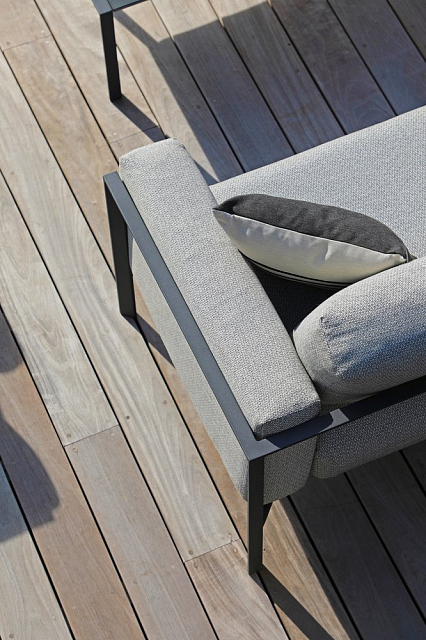 Диван двухместный Brafritid Stockholm серый 